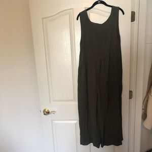 Princess Polly Army Green Jumpsuit